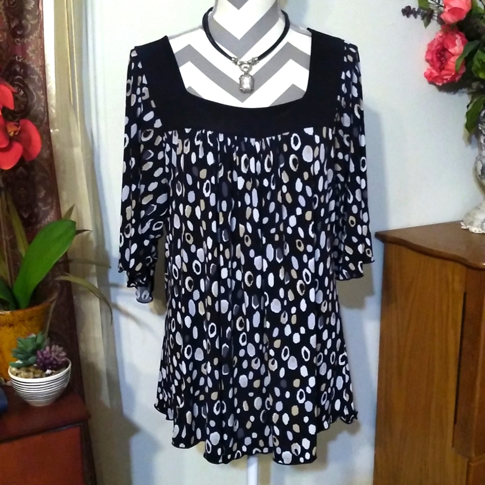 Only 9 Dotted Blouse